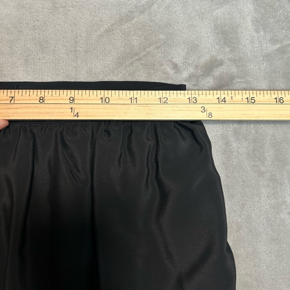 Doncaster Vintage Midi Length Skirt Women’s 8 Black Tribal Travel Worldly - Picture 4 of 5